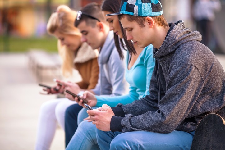 Teenagers Using Social Media
