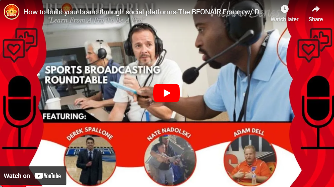 BeOnAir Forum: Sports Roundtable with Derek Spallone and Nate Nadolski