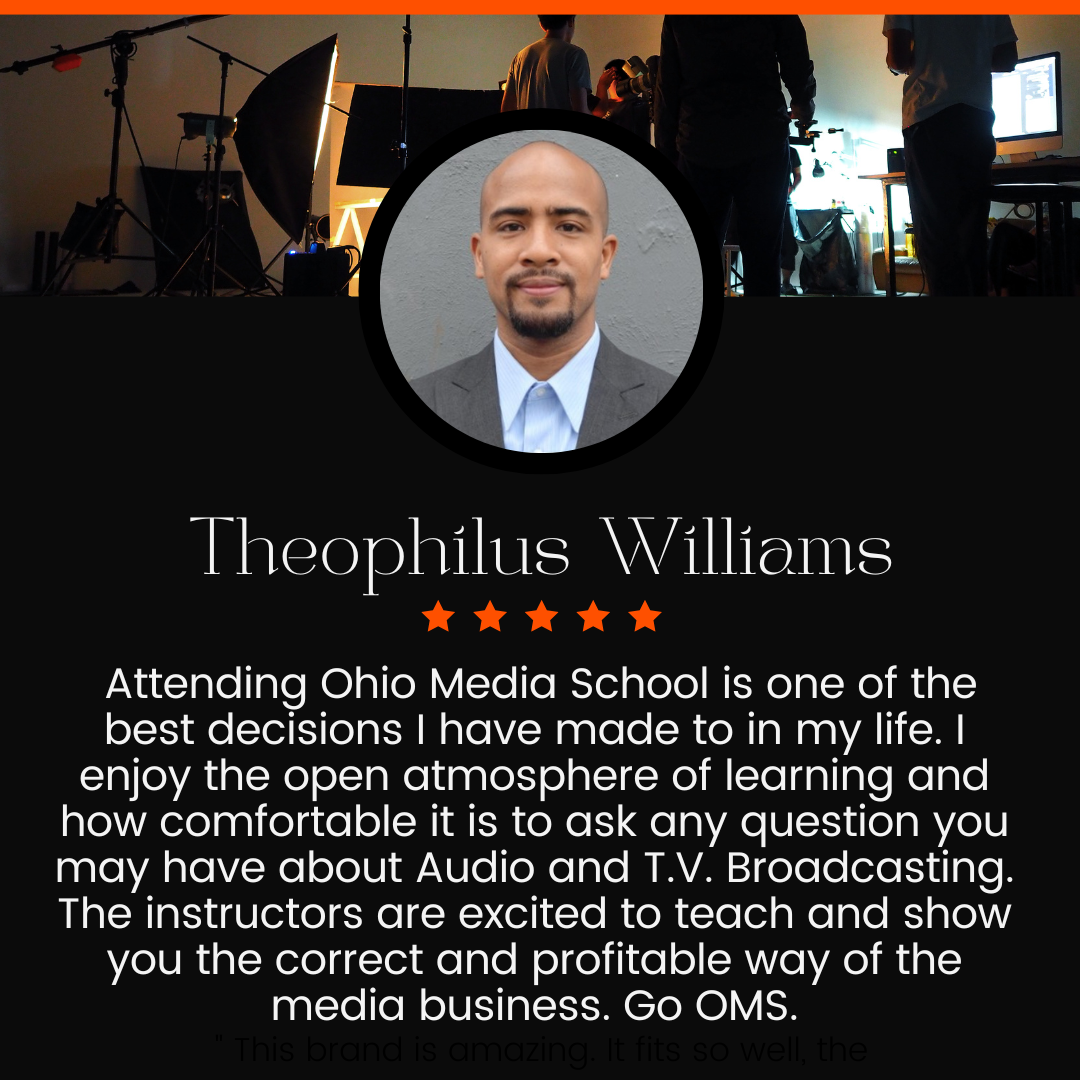 Theophilus Williams Testimonial BeOnAir Network of Media Schools