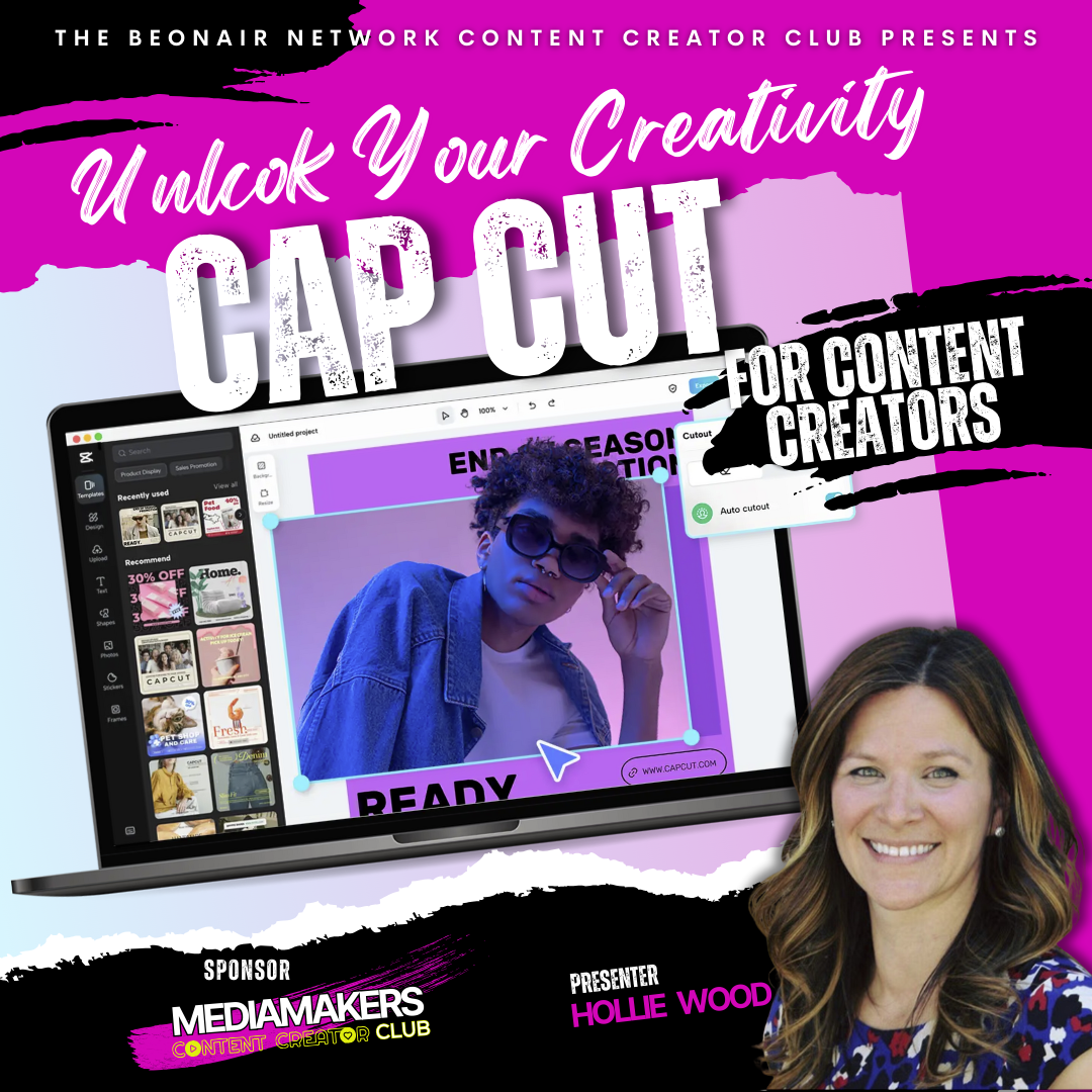 Unleash Your Creativity with Cap Cut: The Ultimate Video Editing Webinar |  Be On Air Network